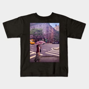 Upper West Side Girl Manhattan Street NYC Kids T-Shirt